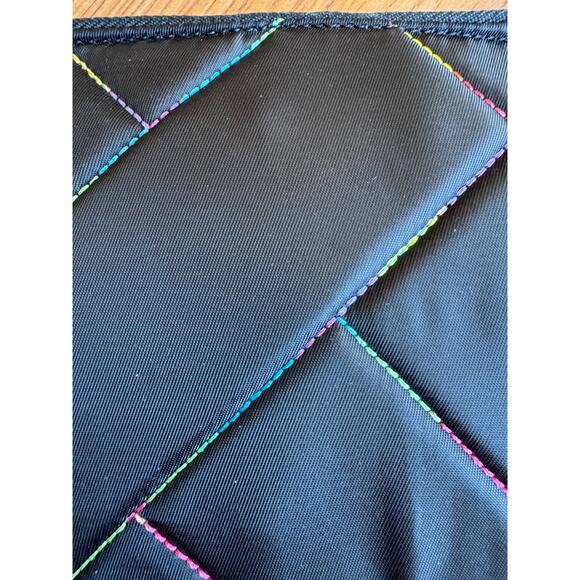 Rainbow stitch Lug Detachable pouch 8x5 - 8 card slots and coin pouch - Picture 2 of 8